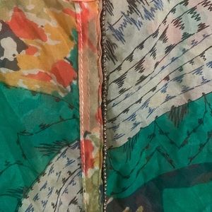 (4/$60) Sheer Silk shirt size S